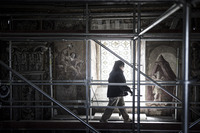 Obras de restauración de la capilla de San Saturio