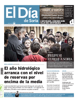 Portada El Día de Soria