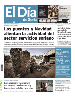 Portada El Día de Soria