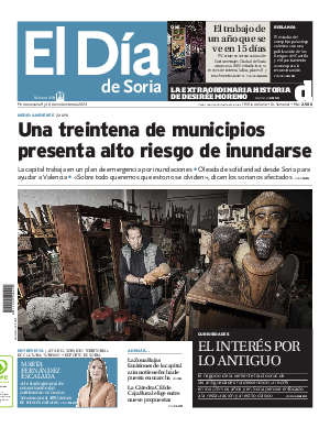 Portada El Día de Soria