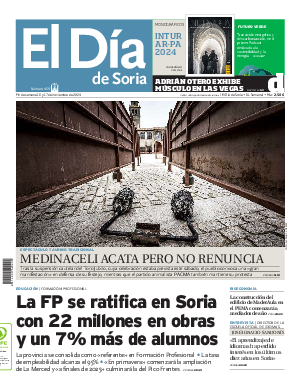 Portada El Día de Soria