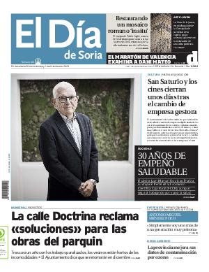 Portada El Día de Soria