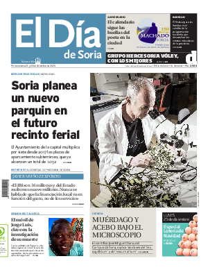 Portada El Día de Soria