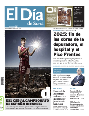 Portada El Día de Soria