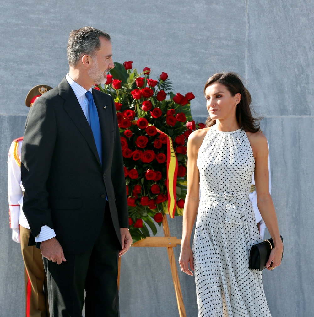 Pareja real española visita Cuba  / ERNESTO MASTRASCUSA