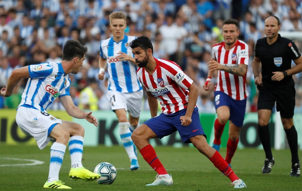 La Real brilla en el nuevo Anoeta ante un Atlético pobre