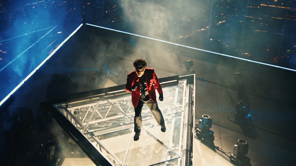 The Weeknd performs during the 2020 MTV VMAs  / VIACOM