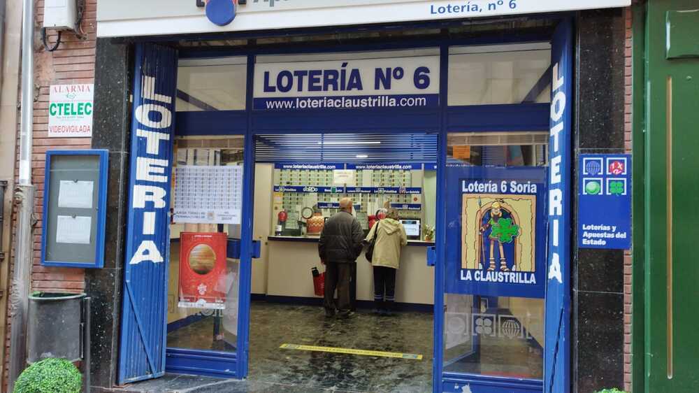 La Administración de Loterías número 6 de la capital. 