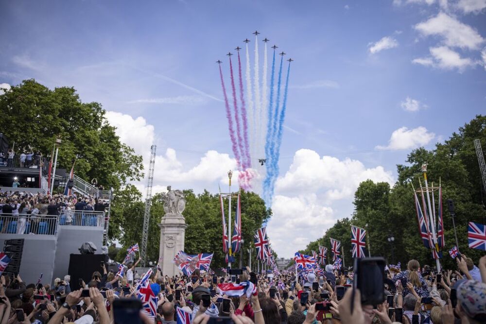 Queen Elizabeth II's Platinum Jubilee Celebrations  / TOLGA AKMEN