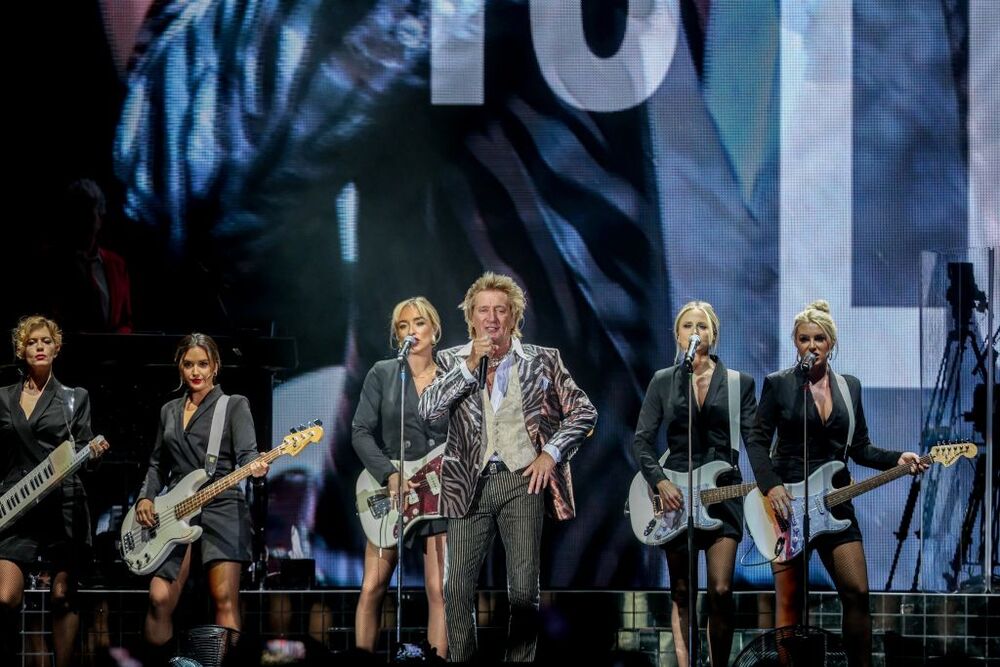 Rod Stewart actúa en Madrid  / RICARDO RUBIO