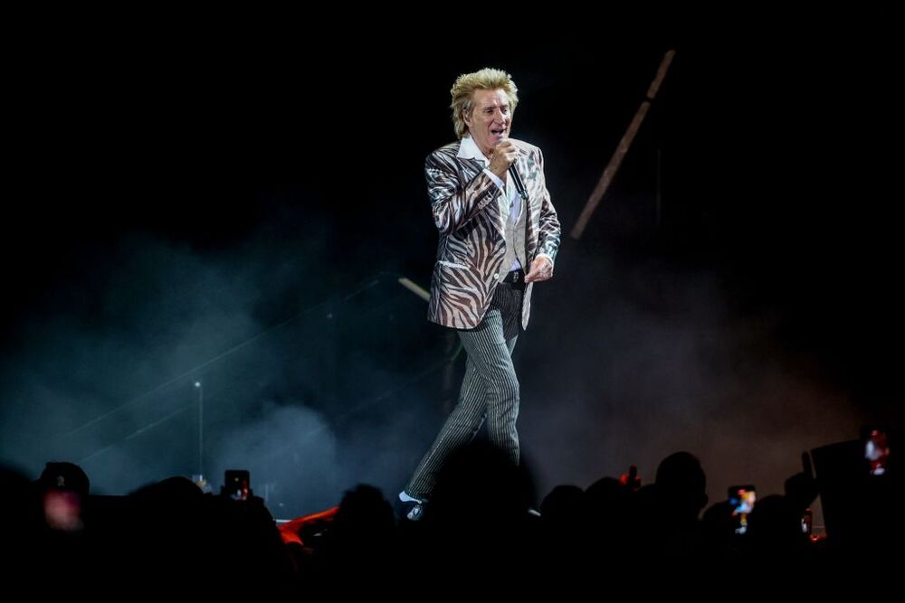 Rod Stewart actúa en Madrid  / RICARDO RUBIO