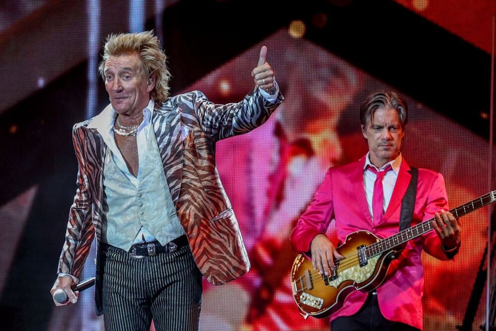 Rod Stewart actúa en Madrid  / RICARDO RUBIO