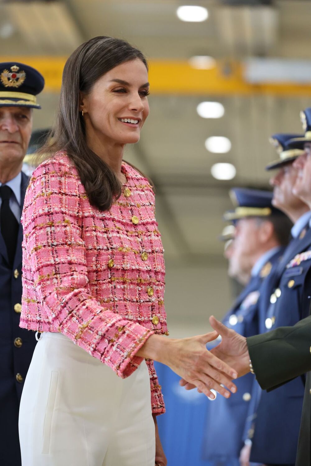 La Reina Letizia preside el Centenario de la primera aeroevacuación médica en España  / ANTONIO GUTIÉRREZ