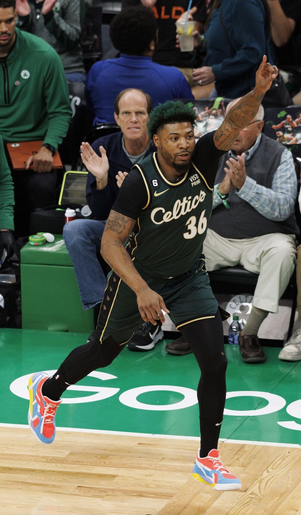 NBA Playoffs - Philadelphia 76ers at Boston Celtics  / CJ GUNTHER