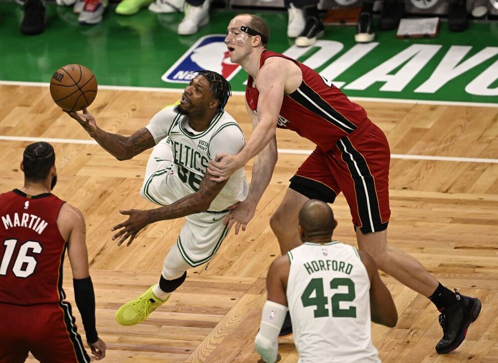 NBA Eastern Conference Finals - Miami Heat at Boston Celtics  / JOHN CETRINO