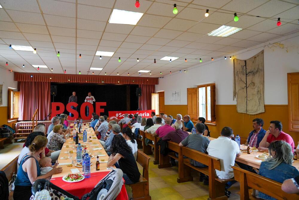 El PSOE de Soria calienta motores en Sotillo del Rincón