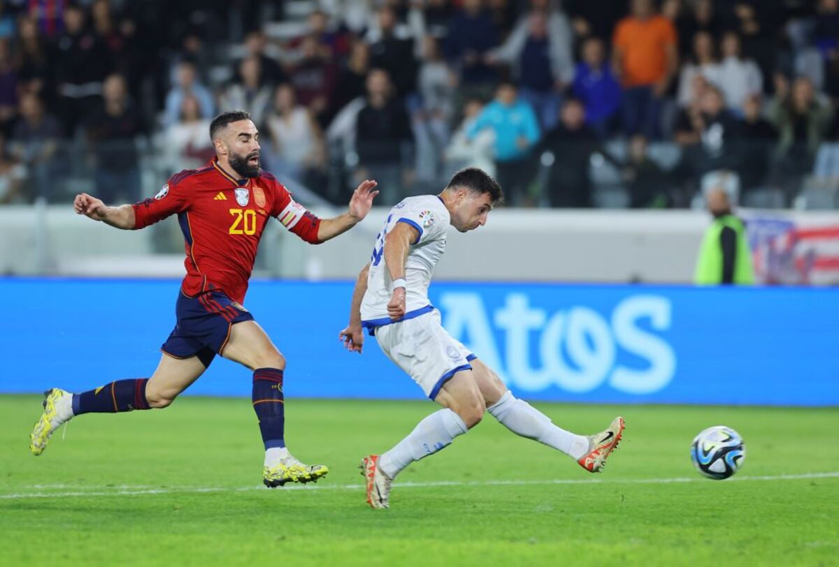 UEFA EURO 2024 qualification - Cyprus vs Spain  / STR