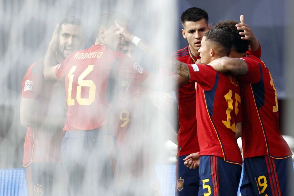 UEFA Nations League semi-final - Spain vs Italy  / MAURICE VAN STEEN