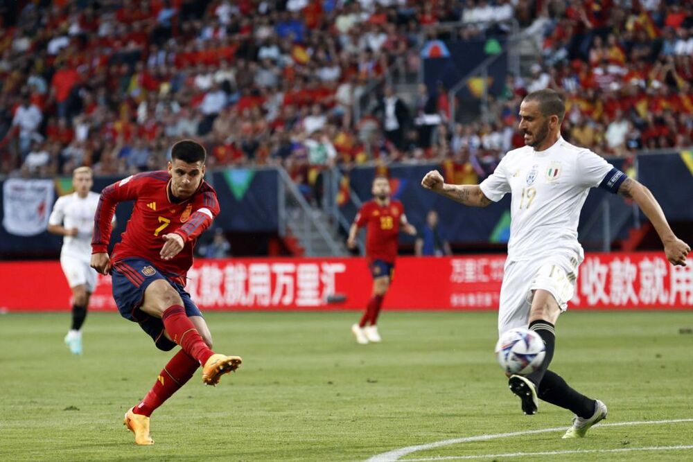 UEFA Nations League semi-final - Spain vs Italy  / MAURICE VAN STEEN