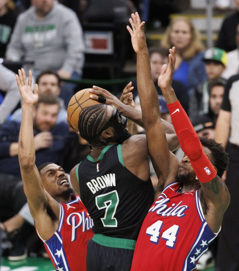 NBA Playoffs - Philadelphia 76ers at Boston Celtics  / CJ GUNTHER