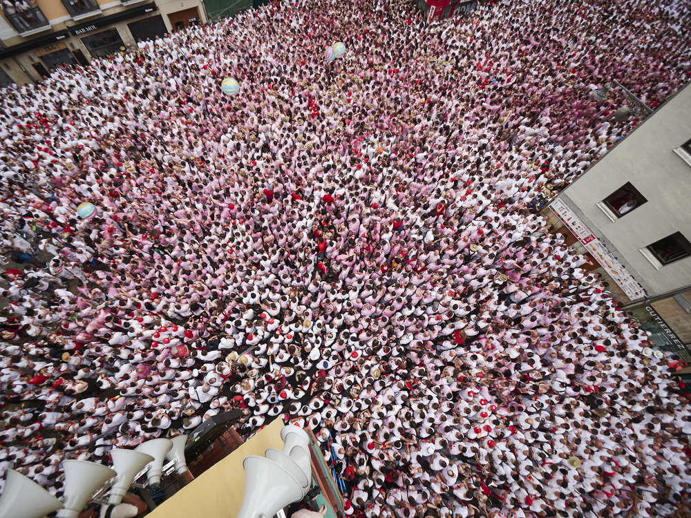 Chupinazo de inicio de los Sanfermines de 2023  / EDUARDO SANZ