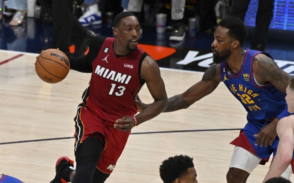 NBA Finals Game 1 - Miami Heat at Denver Nuggets  / BOB PEARSON