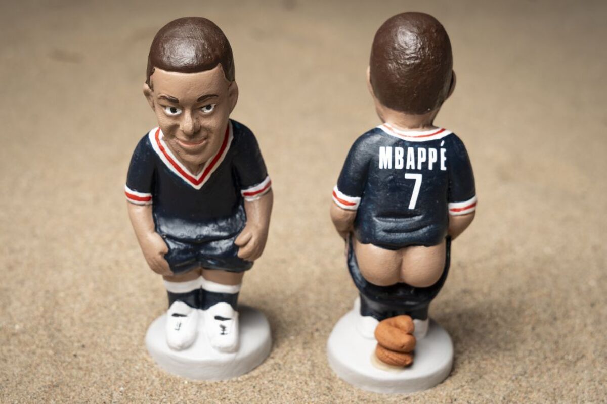 Netanyahu, Musk, Mbappé, Rahm y Verstappen se incorporan a la colección de caganers  / DAVID BORRAT