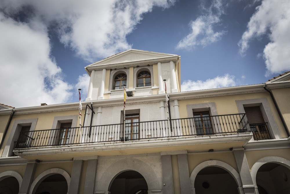 Ayuntamiento de San Pedro Manrique en una imagen de archivo.