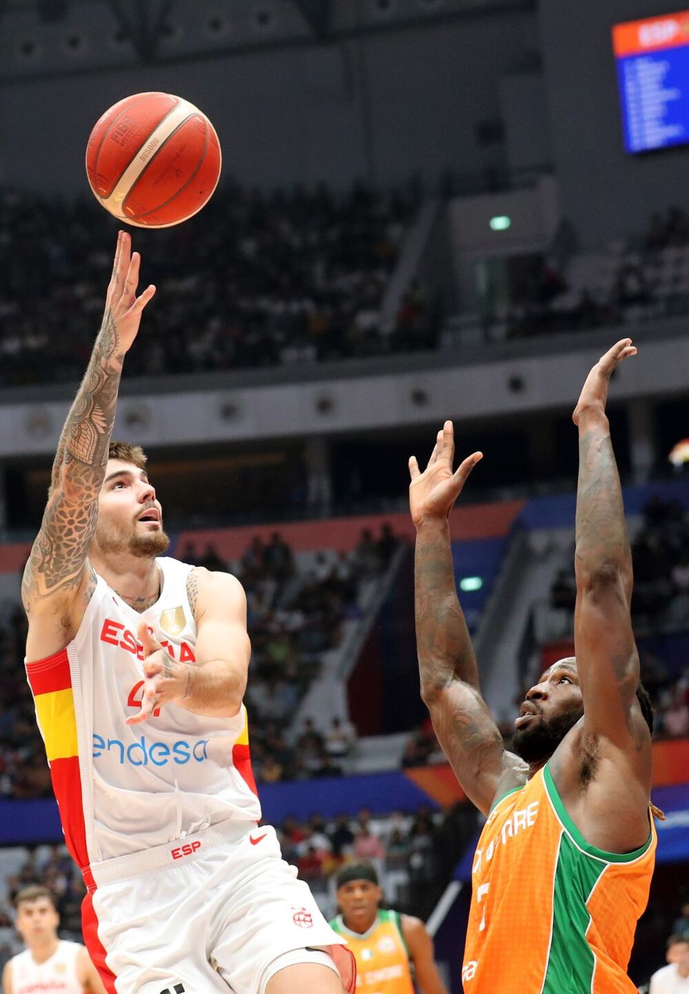 FIBA Basketball World Cup 2023 - Spain vs Ivory Coast  / BAGUS INDAHONO