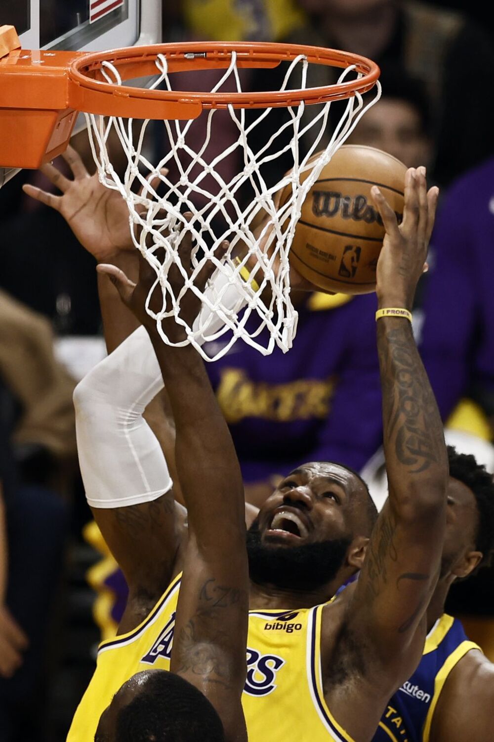 NBA Playoffs - Golden State Warriors at Los Angeles Lakers  / ETIENNE LAURENT