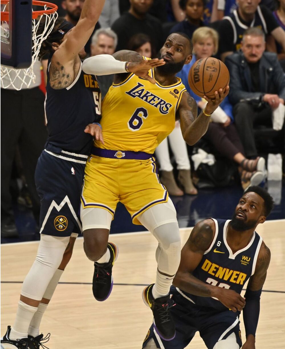 NBA Western Conference Finals - Los Angeles Lakers at Denver Nuggets  / BOB PEARSON