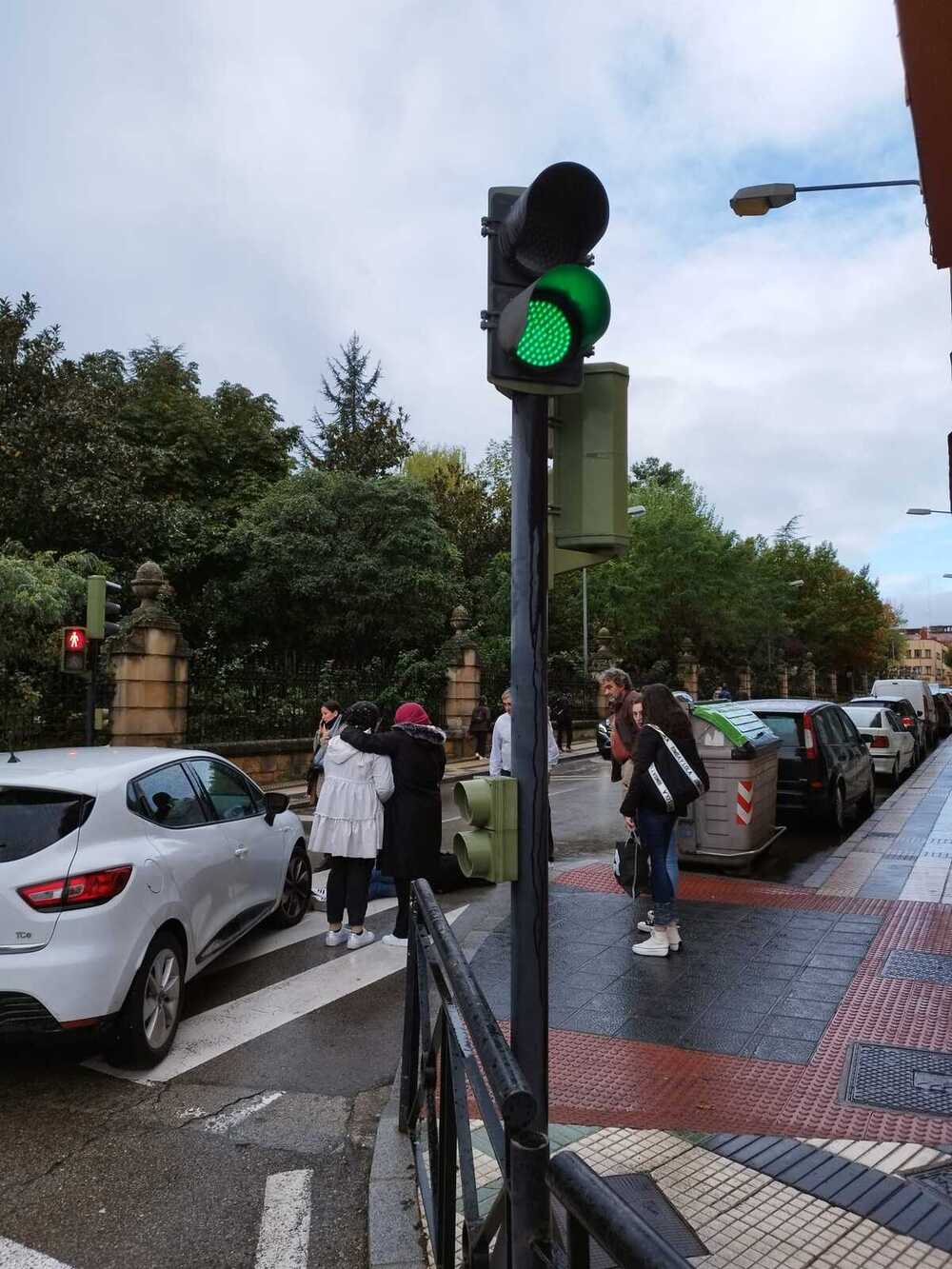 Atropellado un hombre en la calle Mosquera de Barnuevo