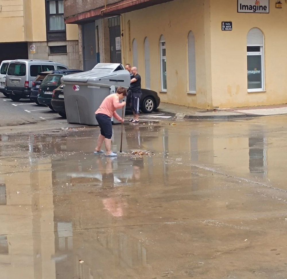 Soria vuelve a la normalidad después de la tromba de agua