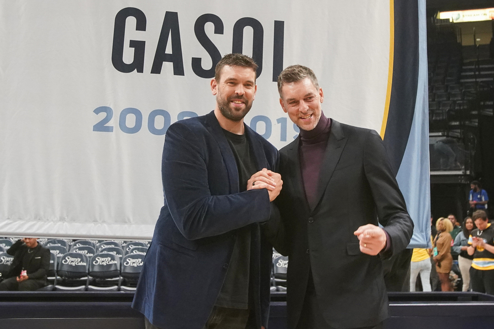 El 'Gasol 33' ya es eterno en los Grizzlies