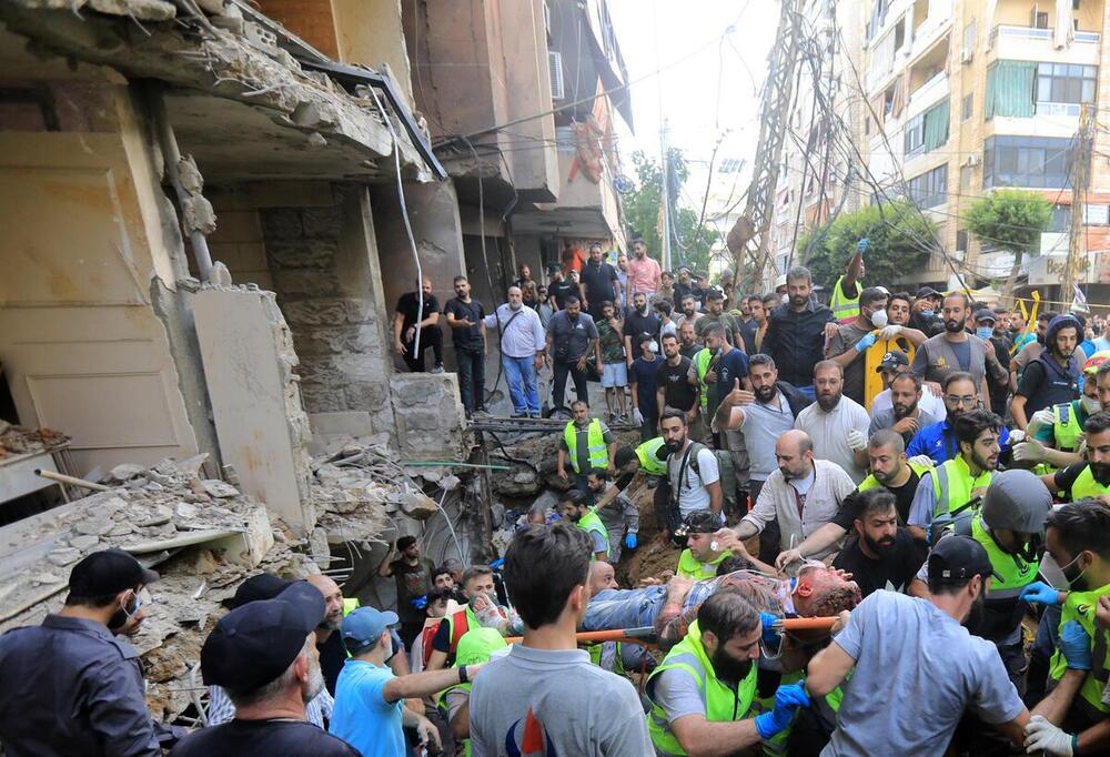 Aumentan a 52 muertos en Beirut por el bombardeo israelí