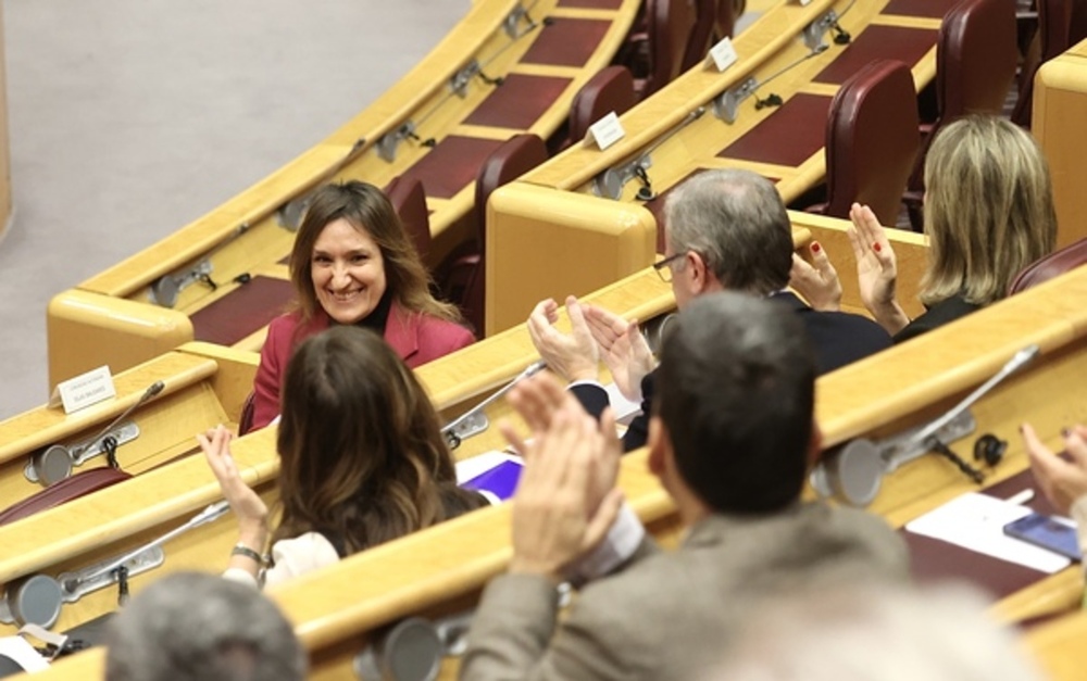 Lucas defiende en el Senado el modelo educativo de CyL