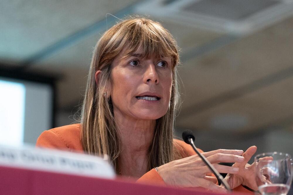 Begoña Gómez, participa en el Fòrum Social Pere Tarrés, a 14 de junio de 2023, en Barcelona, Cataluña (España)