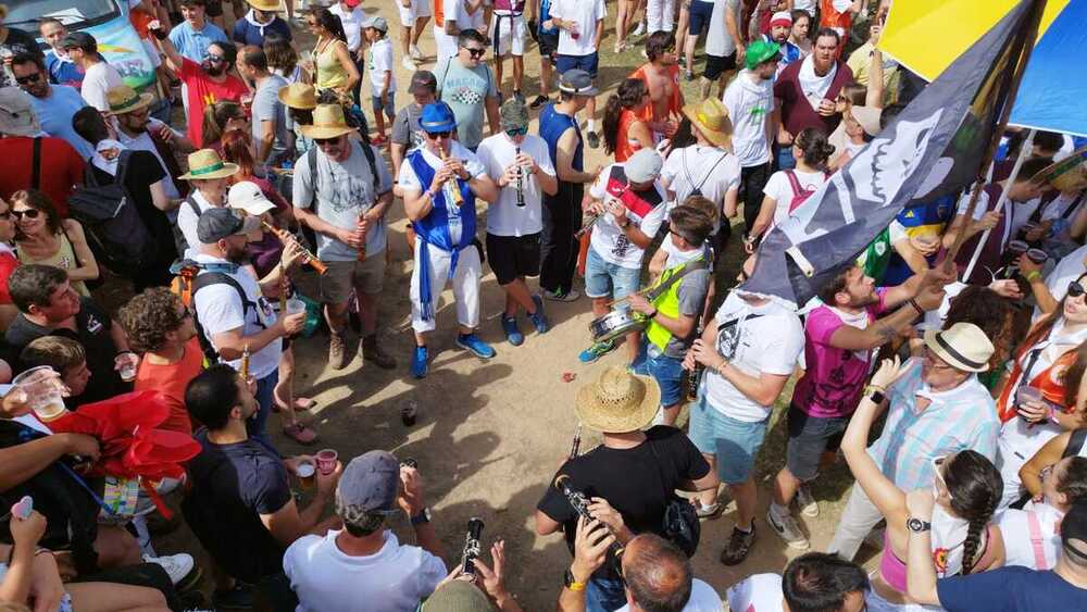 El ambiente va a más en Valonsadero a media hora de la Saca