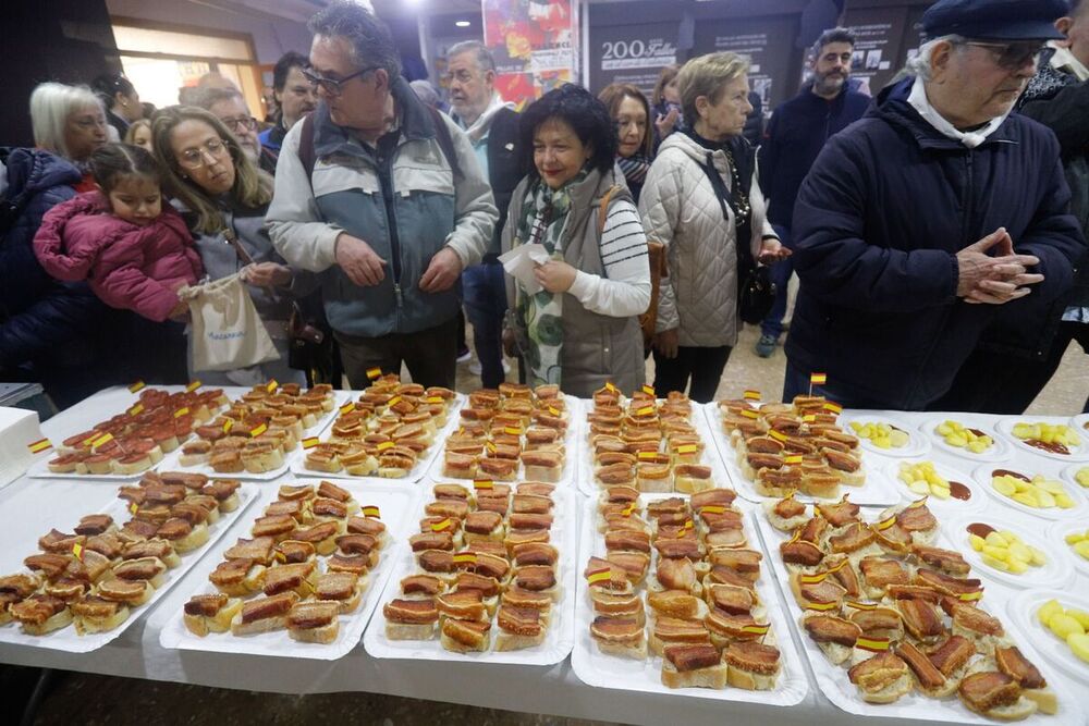 Mascletà de Torreznos en Las Fallas