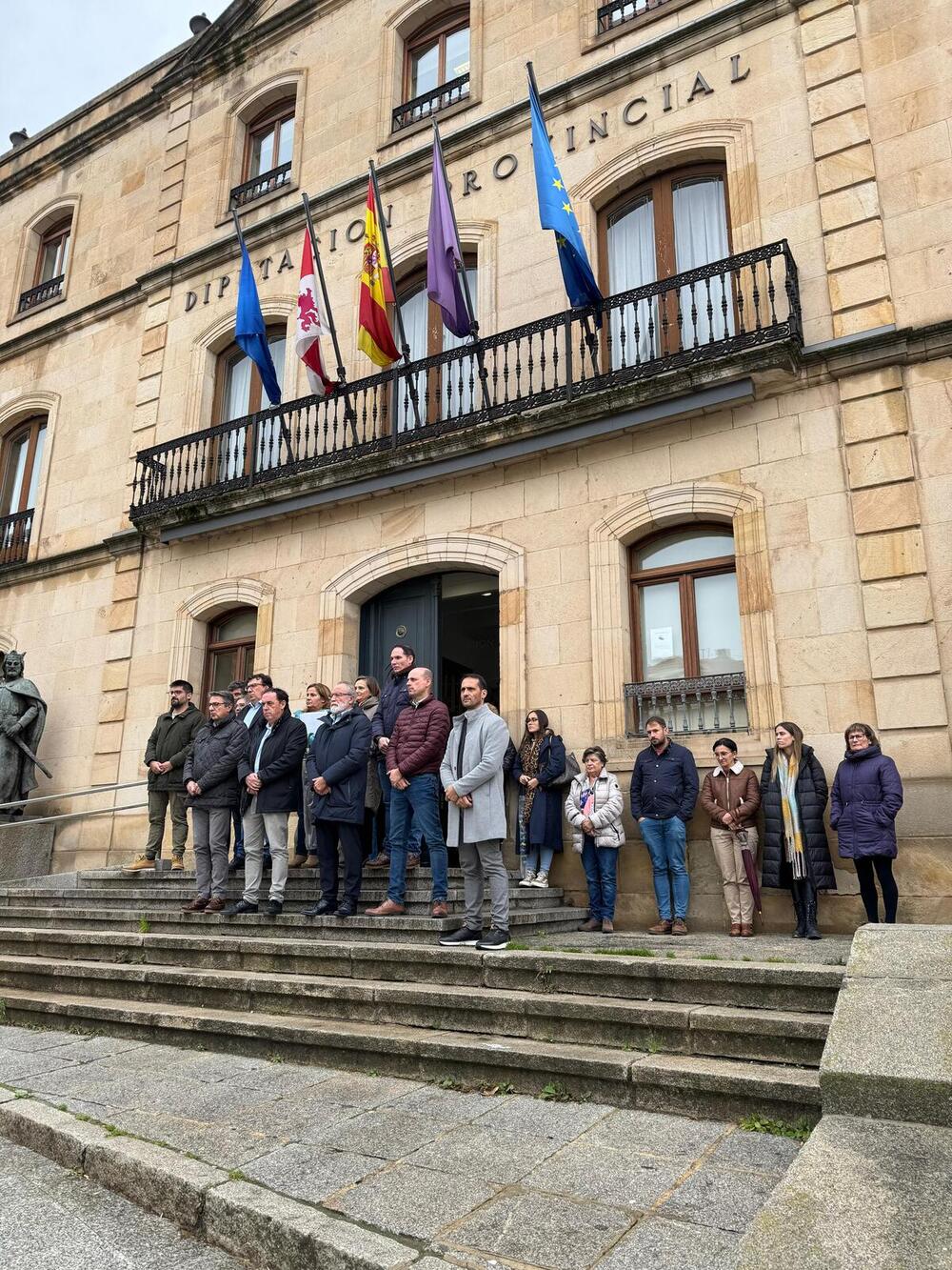 Soria se suma al minuto silencio por las víctimas de la Dana