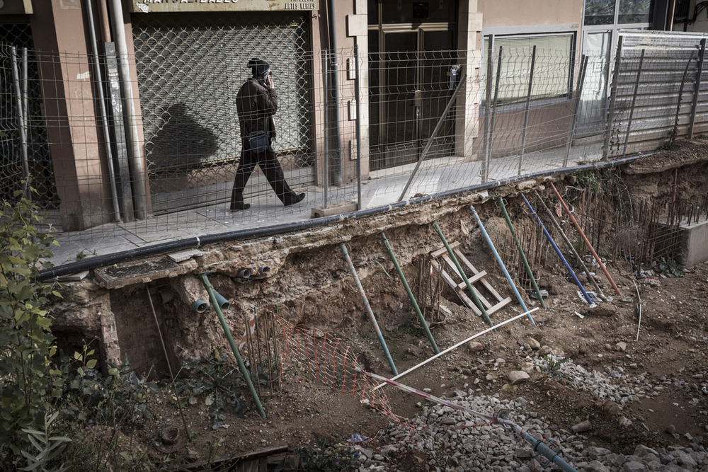 Los vecinos de Doctrina están hartos de las obras del parquin