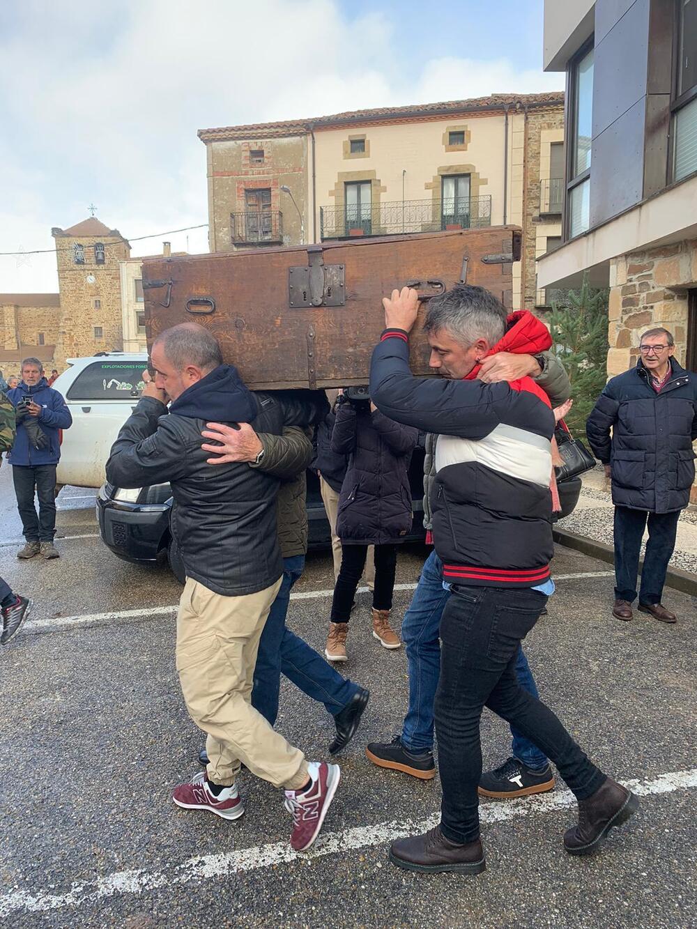 El Arca ya ha salido de Almarza en dirección a San Andrés