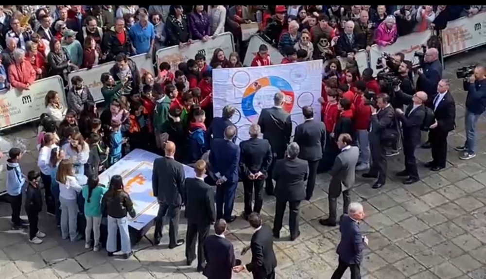 El rey Felipe VI llega a Soria entre ovaciones