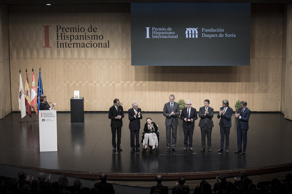 El rey Felipe VI llega a Soria entre ovaciones y gaiteros