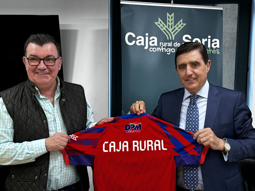 Caja Rural renueva compromiso con Numancia y Grupo Herce