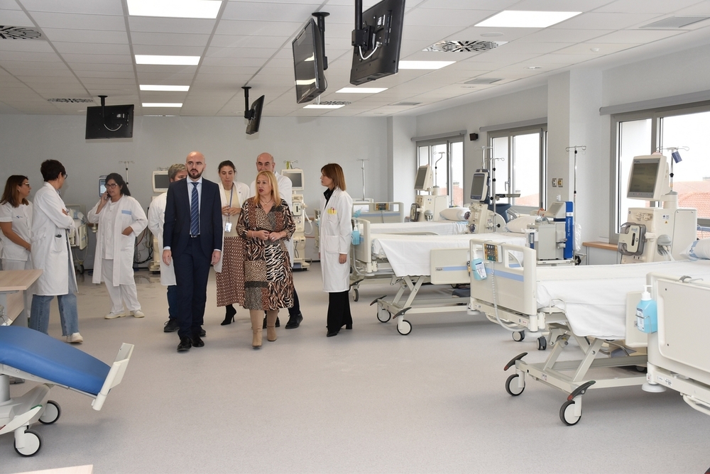 La nueva unidad de Diálisis del hospital abre este miércoles