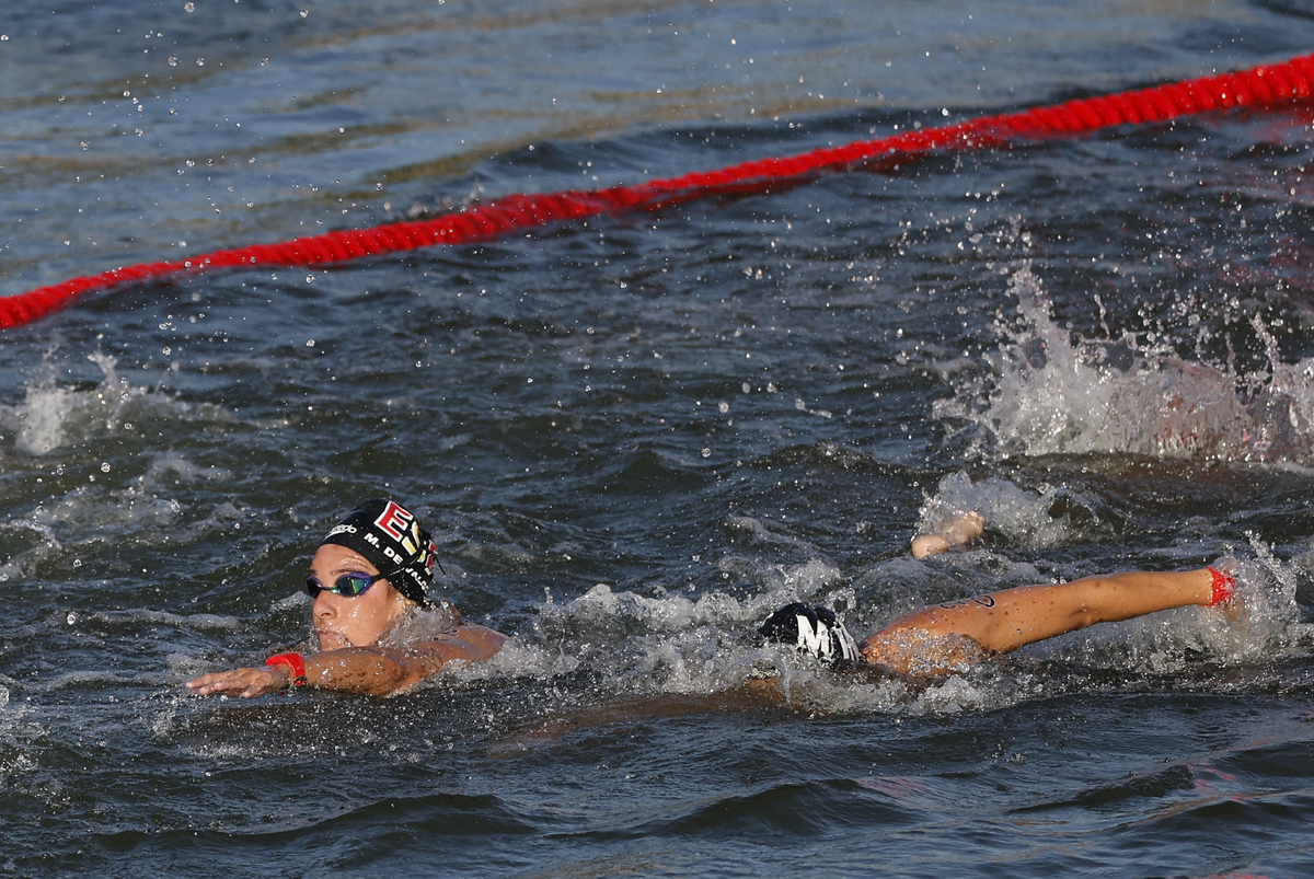 Natación en aguas abiertas femenina  / MIGUEL TONA