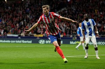 Sorloth hace vencedor al Atlético en el minuto 86