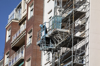 Crece un 2,4% las obras de rehabilitación de los edificios