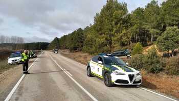 Un fallecido en un accidente en Santa María de las Hoyas